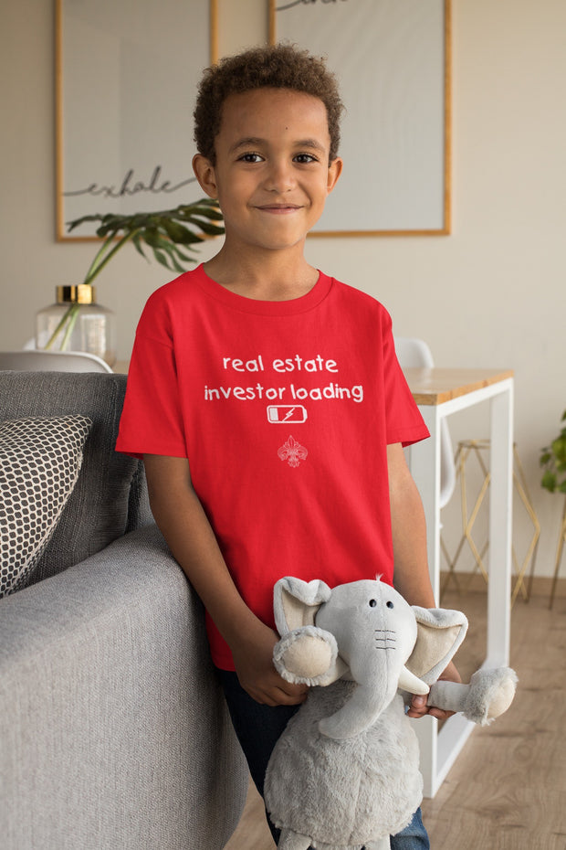 Real Estate Investor Loading Toddler Tee