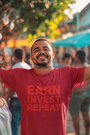 Earn Invest Repeat Tee