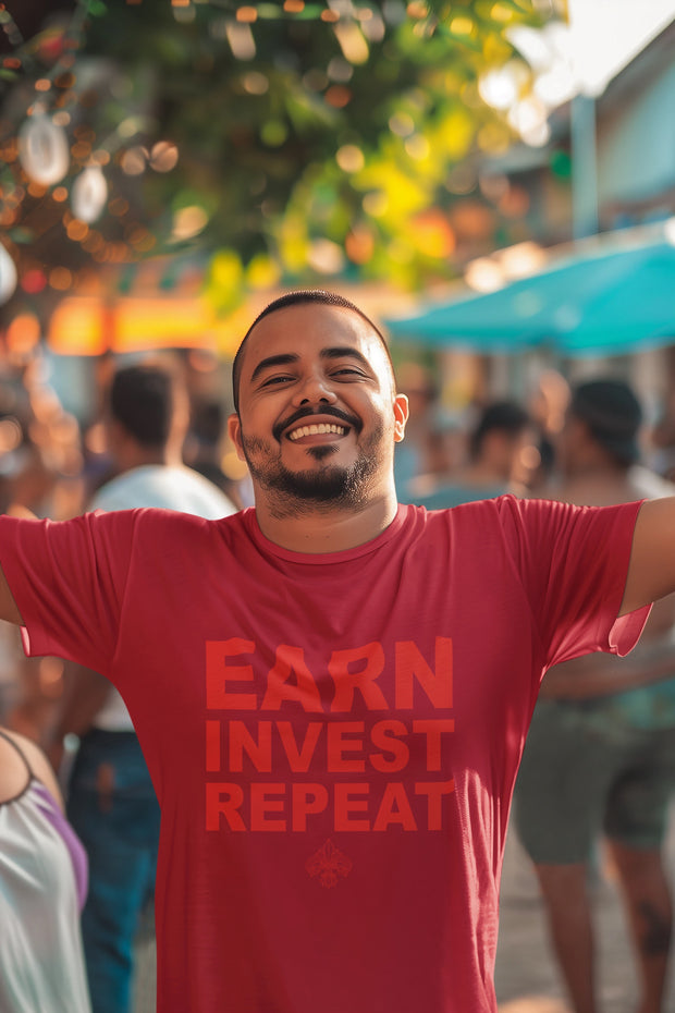 Earn Invest Repeat Tee